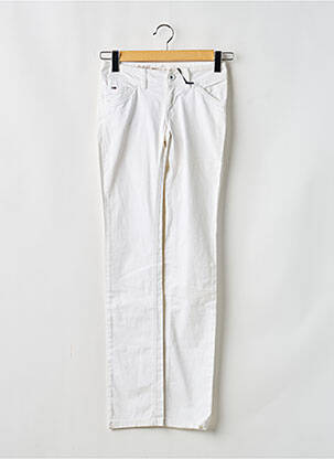 Pantalon slim talie joasă talie joasă alb TOMMY HILFIGER femeie