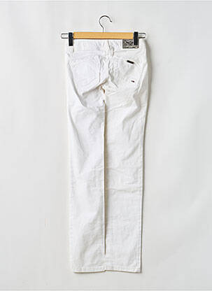 Pantalon slim talie joasă talie joasă alb TOMMY HILFIGER femeie