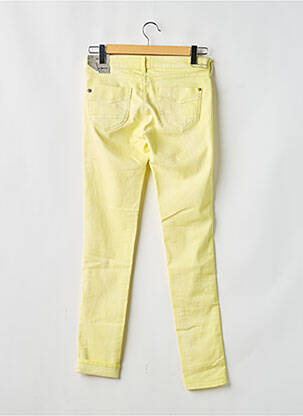 Blugi skinny talie joasă galben PEPE JEANS fată