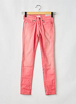 Blugi skinny elasticitate mărime reglabilă roz PEPE JEANS fată