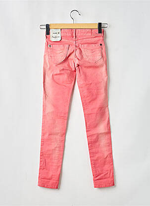 Blugi skinny elasticitate mărime reglabilă roz PEPE JEANS fată