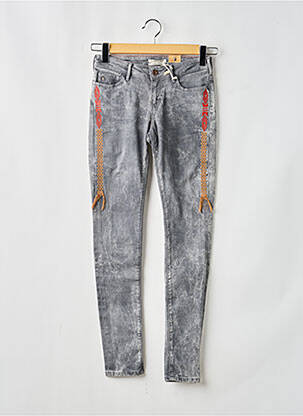Blugi skinny elasticitate gri SCOTCH R'BELLE fată