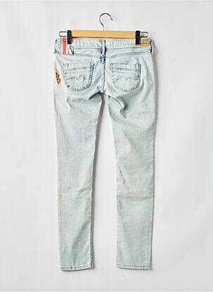 Blugi skinny elasticitate mărime reglabilă albastru PEPE JEANS fată