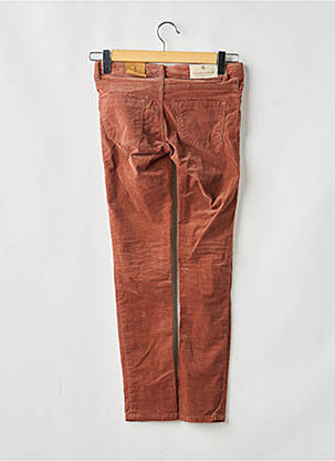 Pantalon slim elasticitate mărime reglabilă maro SCOTCH & SODA fată