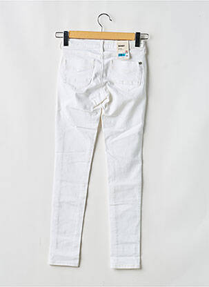 Blugi skinny elasticitate mărime reglabilă alb PEPE JEANS fată