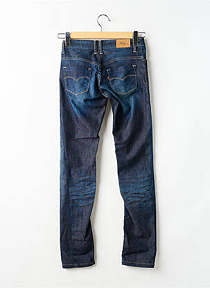 Blugi cu croială slim talie joasă albastru LEVI'S fată
