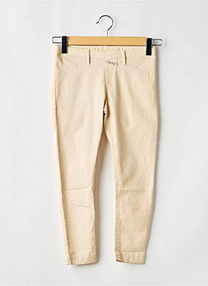 Jegging țesătură denim talie elastică bej MARITHE & FRANCOIS GIRBAUD fată