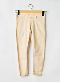 Jegging buzunare talie elastică bej MARITHE & FRANCOIS GIRBAUD fille