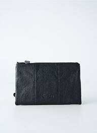 Portofel efect material satinat negru LEA.TONI femeie