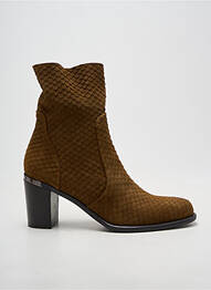 Botine/ghete toc pătrat toc de 4 la 6 cm verde ADIGE femeie
