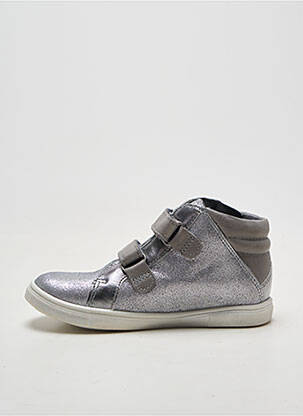 Adidași arcadă plantară vârf rotund argintiu BABYBOTTE fată