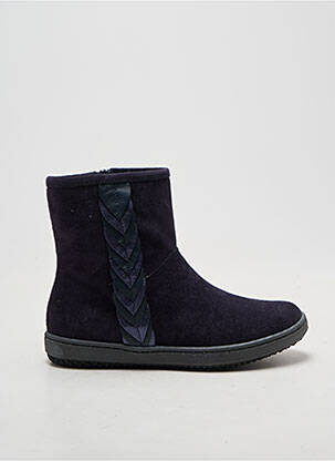 Botine/ghete vârf rotund vârf rotund albastru REQINS fată