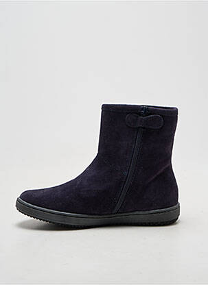 Botine/ghete vârf rotund vârf rotund albastru REQINS fată