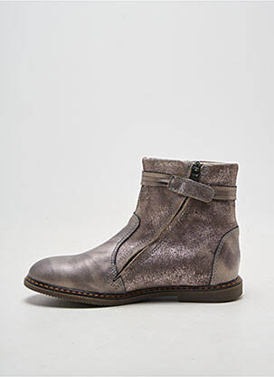 Botine/ghete chiquet chiquet argintiu GBB fată