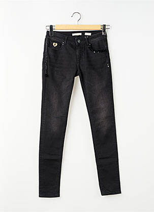 Pantalon slim buzunare negru FRACOMINA femeie