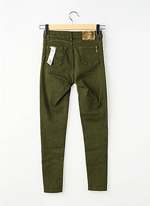 Pantalon slim buzunare verde FRACOMINA femeie