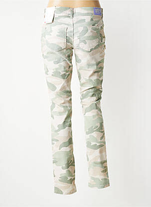 Pantalon slim buzunare verde STREET ONE femeie