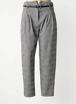 Pantalon drept buzunare negru FRACOMINA femeie