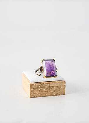 Inel ornament piatră violet CANYON femeie