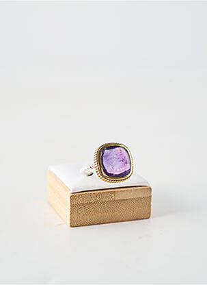 Inel ornament piatră violet CANYON femeie