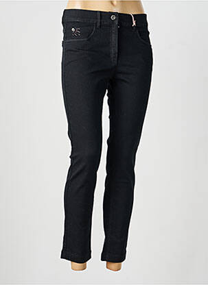 Pantalon slim buzunare negru ZRS TIMELESS femeie