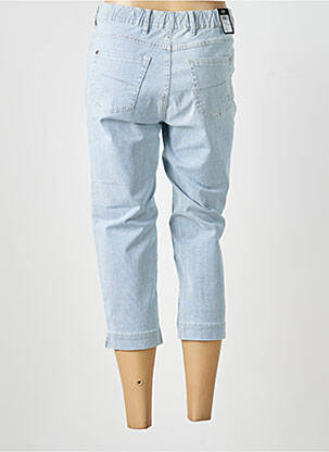 Pantalon trei sferturi buzunare albastru ZRS TIMELESS femeie