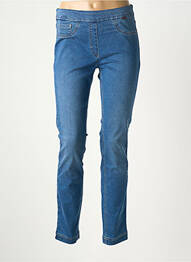Jegging țesătură denim mărime normală albastru ZRS TIMELESS femeie