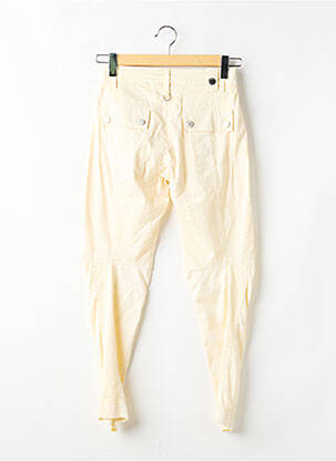 Pantalon slim buzunare alb HIGH femeie