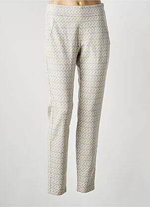 Pantalon slim subțire gri RAFFAELLO ROSSI femeie