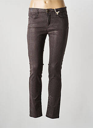 Pantalon slim buzunare gri MAY LADY femeie