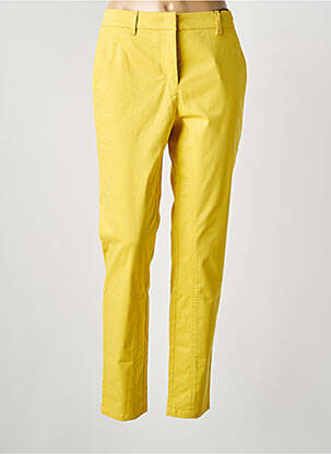 Pantalon slim buzunare galben MARC CAIN femme