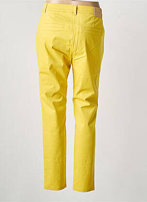 Pantalon slim buzunare galben MARC CAIN femme