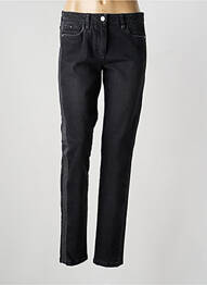 Pantalon slim buzunare negru LUISA CERANO femme