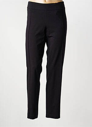 Pantalon drept croială dreaptă negru PIANURASTUDIO femeie