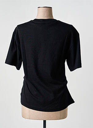 Tricou croială cambrată mâneci scurte negru CLOSED femeie