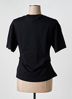 Tricou elasticitate mâneci scurte negru CLOSED femeie