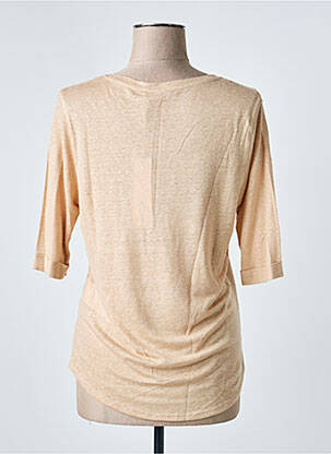 Tricou mâneci 3/4 mâneci 3/4 bej NOTSHY femeie