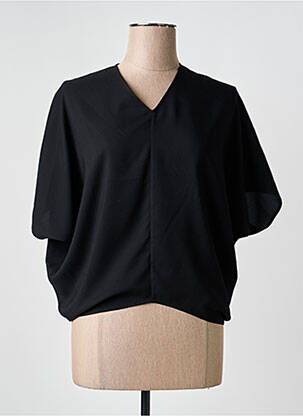 Bluză mâneci 3/4 mâneci 3/4 negru HIGH femeie