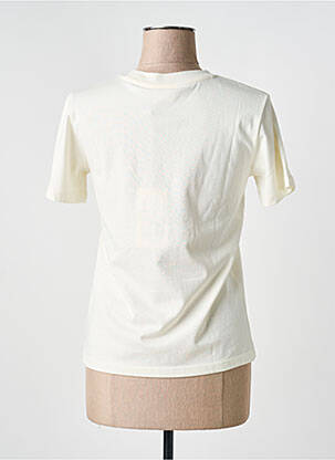 Tricou elasticitate mâneci scurte galben CLOSED femeie