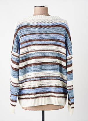 Pulover elasticitate mâneci lungi albastru WEEKEND MAXMARA femeie