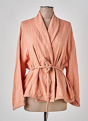 Jachete kimono mâneci lungi roz NOTSHY femeie