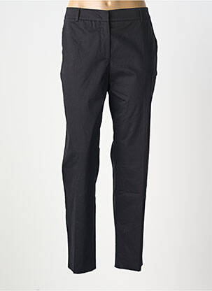 Pantalon chino țesătură poplin mărime normală negru WEEKEND MAXMARA femeie