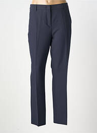 Pantalon drept țesătură crep mărime normală albastru WEEKEND MAXMARA femme
