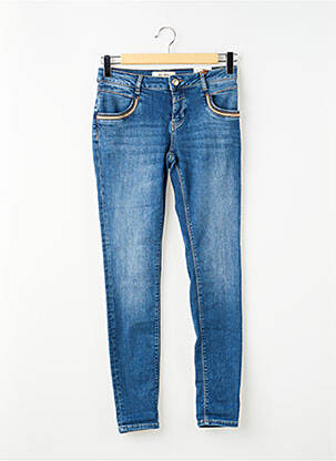Blugi skinny buzunare albastru MOS MOSH femeie