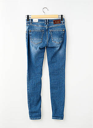 Blugi skinny buzunare albastru MOS MOSH femeie
