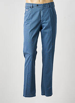 Pantalon chino bio mărime normală albastru MEYER bărbat