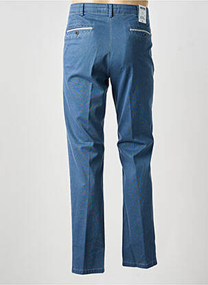 Pantalon chino bio mărime normală albastru MEYER bărbat
