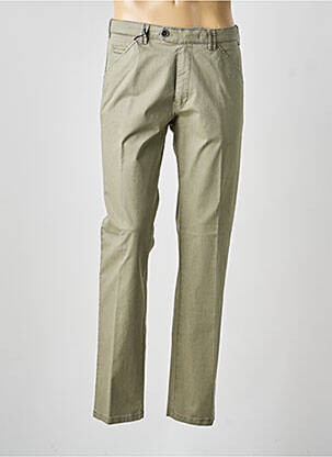Pantalon chino bio mărime normală verde MEYER bărbat