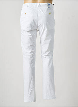 Pantalon chino elasticitate mărime normală alb MEYER bărbat