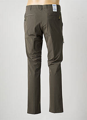 Pantalon chino țesătură poplin mărime normală verde MEYER bărbat